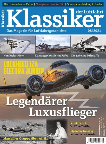 Klassiker der Luftfahrt – Oktober 2021 Cover