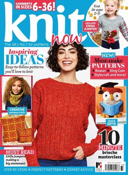 Knit Now – Issue 133 – September 2021 Cover
