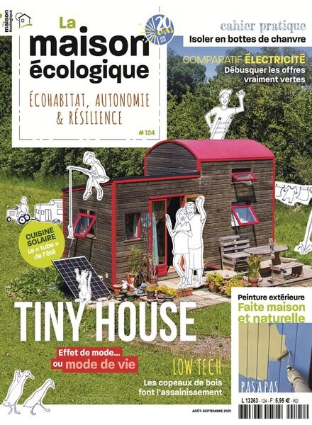 La maison ecologique – Aout-Septembre 2021 Cover