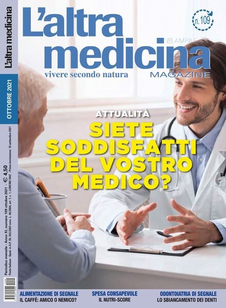 L’Altra Medicina – ottobre 2021 Cover