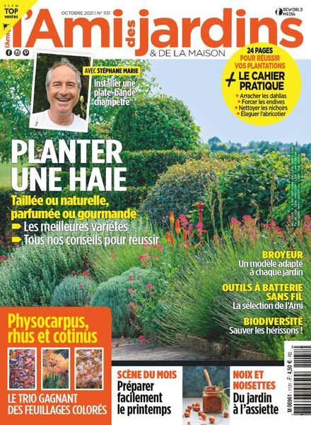 L’Ami des Jardins – octobre 2021 Cover