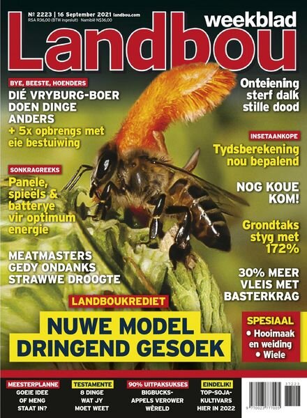 Landbouweekblad – 16 September 2021 Cover