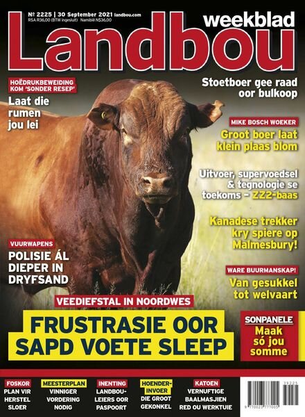 Landbouweekblad – 30 September 2021 Cover