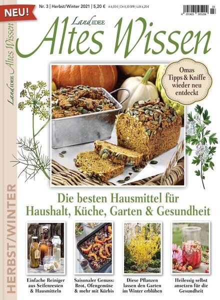 LandIDEE Altes Wissen – 15 September 2021 Cover