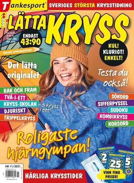 Latta kryss – 16 september 2021 Cover