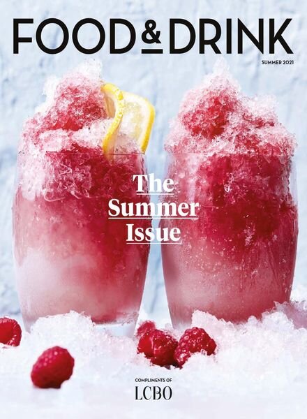 LCBO Food & Drink – Summer 2021 Cover