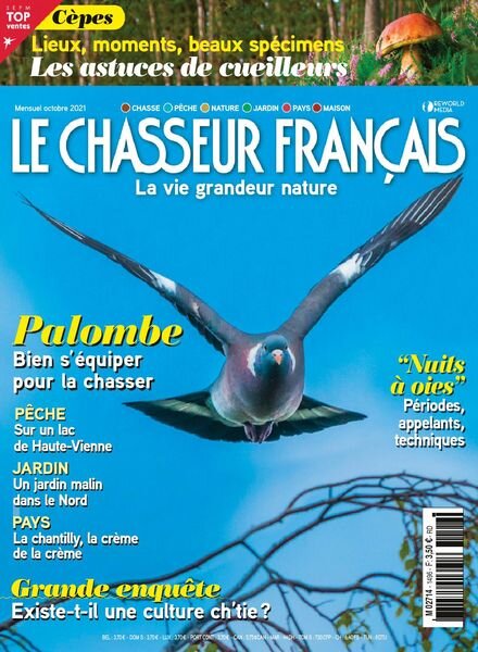 Le Chasseur Francais – octobre 2021 Cover