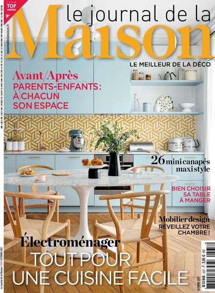 Le Journal de la Maison – Octobre 2021 Cover
