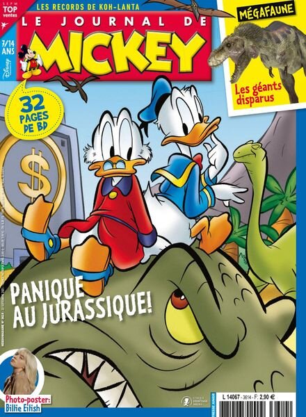 Le Journal de Mickey – 22 Septembre 2021 Cover