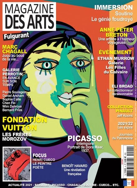 Le Magazine des Arts – Octobre-Decembre 2021 Cover