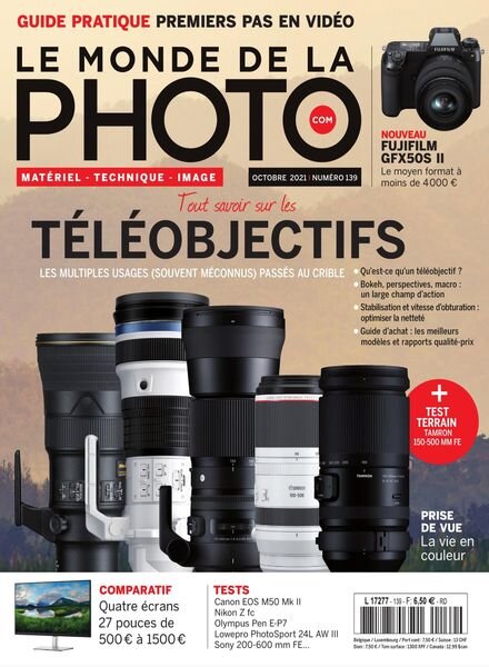 Le monde de la photo – Octobre 2021 Cover
