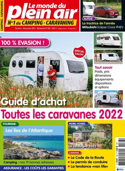 Le Monde du Plein-Air – Octobre-Novembre 2021 Cover