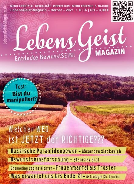 LebensGeist Magazin – Oktober 2021 Cover