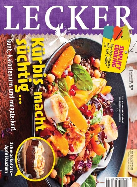 Lecker – 07 September 2021 Cover