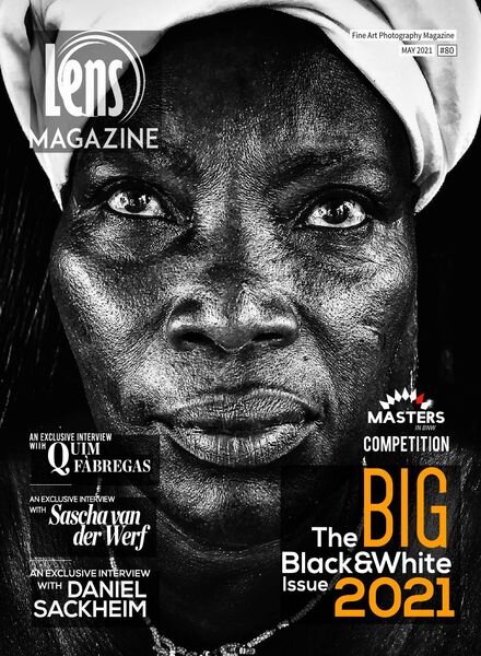 Lens Magazine – The BIG B&W – Issue 80 – May 2021 Cover