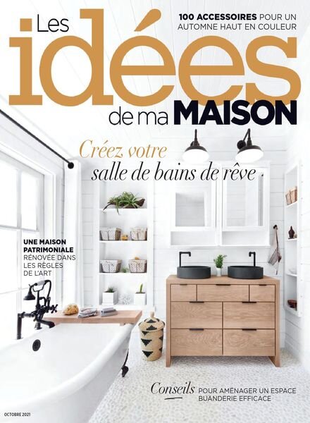 Les Idees de ma maison – octobre 2021 Cover