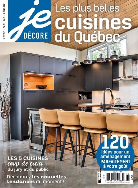 Les plus belles cuisines du Quebec – 2021 Cover