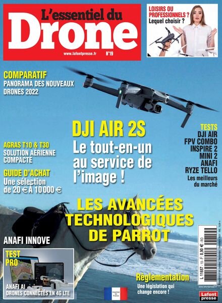 L’Essentiel du Drone – Octobre-Decembre 2021 Cover