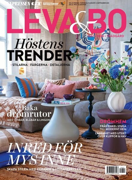 Leva & Bo – 27 augusti 2021 Cover