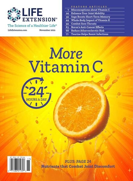 Life Extension – November 2021 Cover
