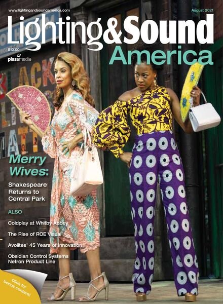Lighting & Sound America – August 2021 Cover