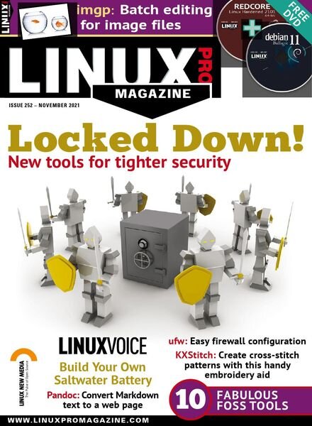 Linux Magazine USA – Issue 252 – November 2021 Cover