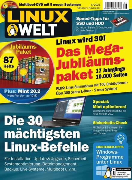 Linux Welt – Oktober 2021 Cover
