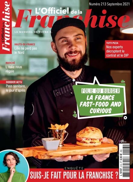 L’Officiel de la Franchise – Septembre 2021 Cover