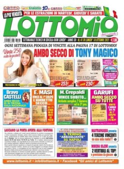 Lottomio del Lunedi – 18 Ottobre 2021