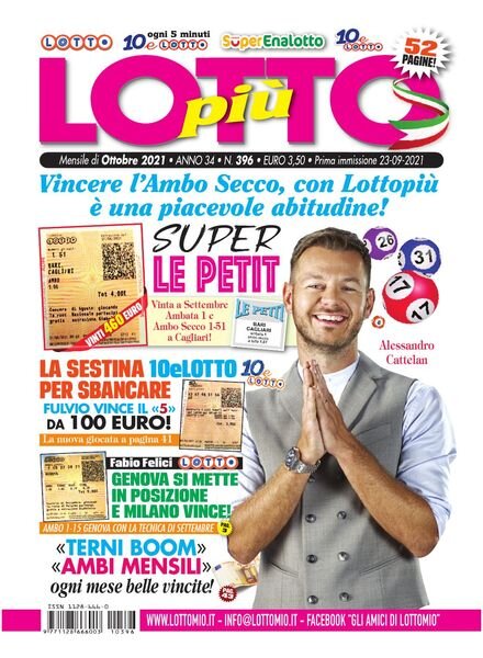 Lottopiu – Ottobre 2021 Cover