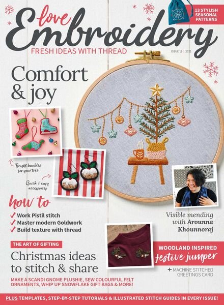 Love Embroidery – Issue 19 – October 2021 Cover
