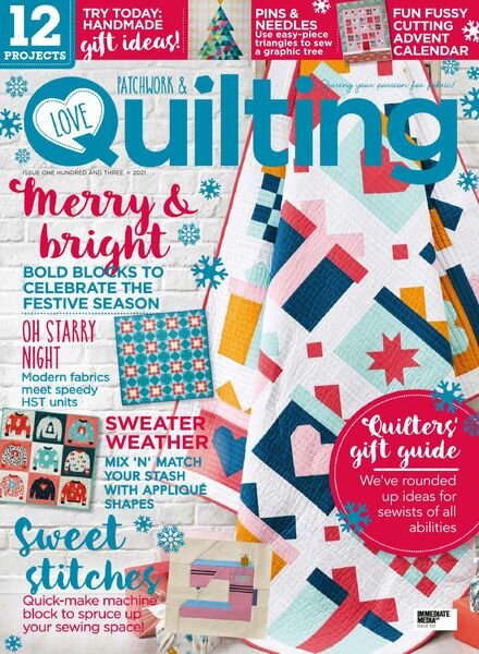 Love Patchwork & Quilting – November 2021 Cover