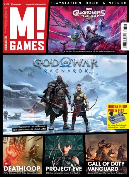 M! GAMES – September 2021 Cover