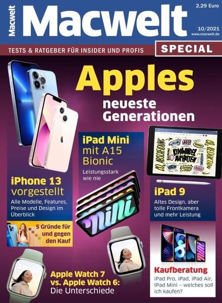 Macwelt Special – Oktober 2021 Cover