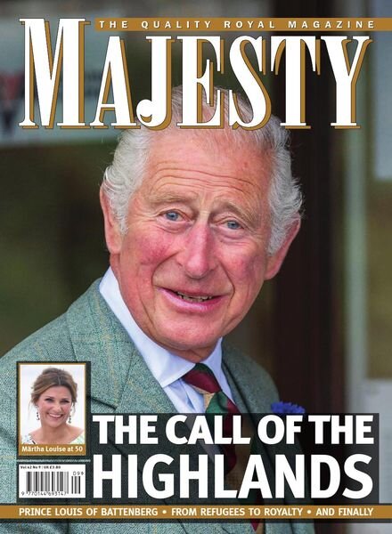 Majesty Magazine – September 2021 Cover