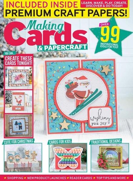 Making Cards & PaperCraft – November-December 2021 Cover