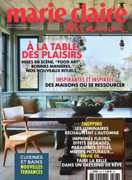 Marie Claire Maison France – octobre 2021 Cover