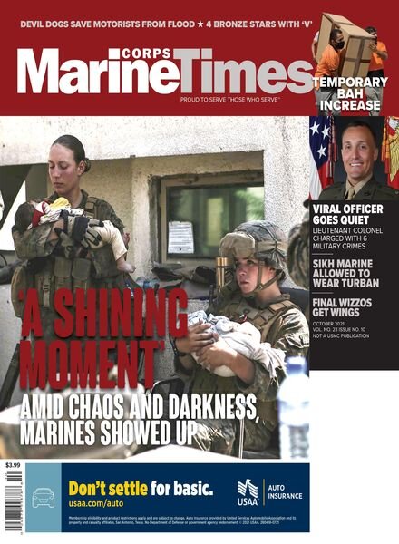 Marine Corps Times – October 2021 Cover