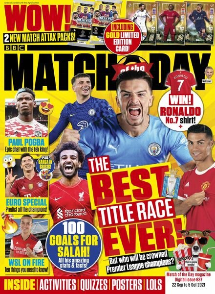 Match of the Day – 22 September 2021 Cover