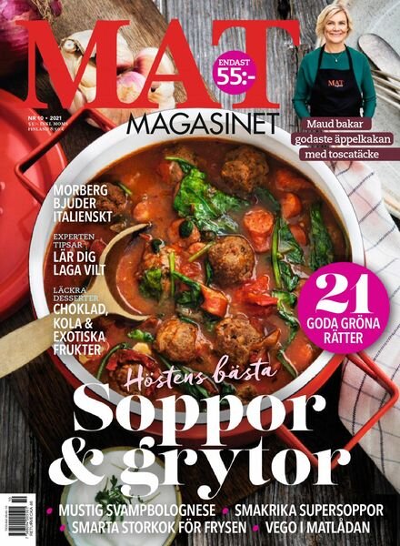 Matmagasinet – oktober 2021 Cover
