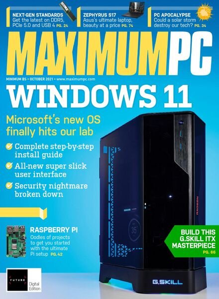 Maximum PC – October 2021 Cover