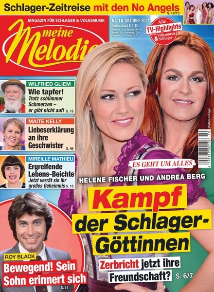 Meine Melodie – 16 September 2021 Cover