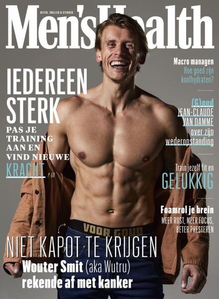 Men’s Health Netherlands – september 2021 Cover