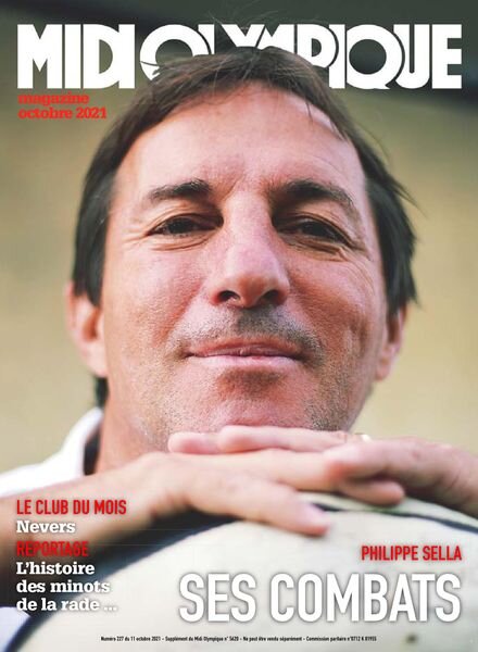 Midi Olympique Magazine – Octobre 2021 Cover