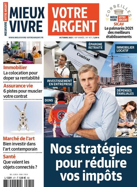 Mieux Vivre Votre Argent – octobre 2021 Cover