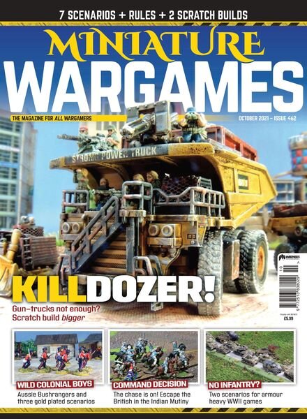 Miniature Wargames – October 2021 Cover