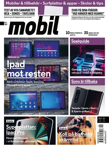 Mobil Sverige – 14 september 2021 Cover