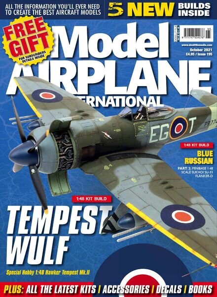 Model Airplane International – Issue 195 – October 2021 Cover