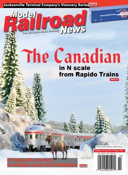 Model Railroad News – October 2021 Cover