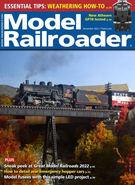 Model Railroader – November 2021 Cover
